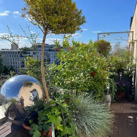 Superbe Duplex Paris-rooftop Vue Panoramique *