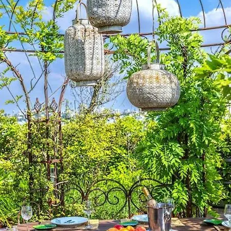 דירה Superbe Duplex Paris-rooftop Vue Panoramique