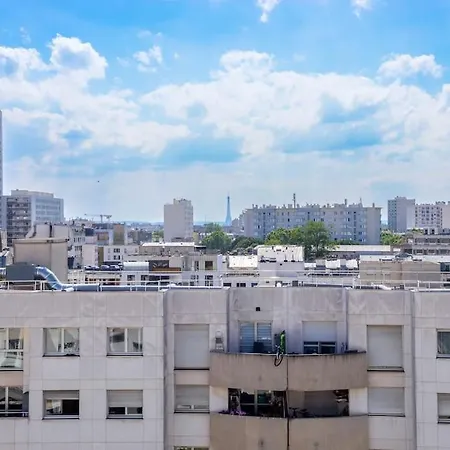 Superbe Duplex Paris-rooftop Vue Panoramique