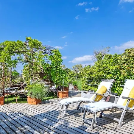 Superbe Duplex Paris-rooftop Vue Panoramique דירה