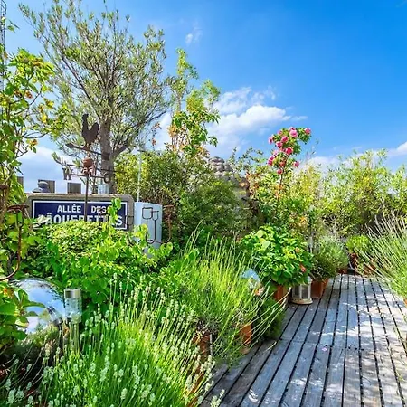 דירה Superbe Duplex Paris-rooftop Vue Panoramique