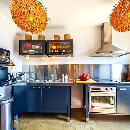 דירה Superbe Duplex Paris-rooftop Vue Panoramique פריז
