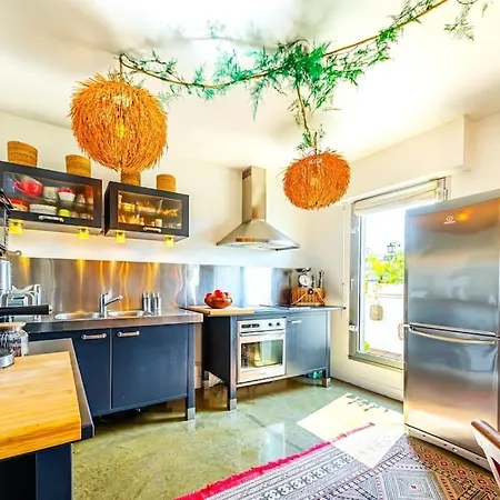 דירה Superbe Duplex Paris-rooftop Vue Panoramique *