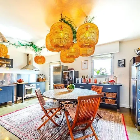 Superbe Duplex Paris-rooftop Vue Panoramique דירה *