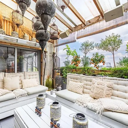 Superbe Duplex Paris-rooftop Vue Panoramique *