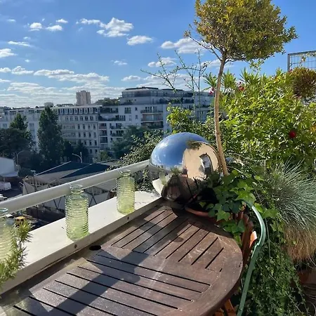 דירה Superbe Duplex Paris-rooftop Vue Panoramique *