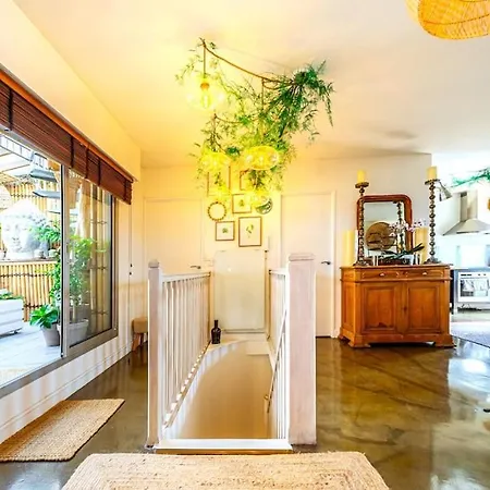 Superbe Duplex Paris-rooftop Vue Panoramique דירה